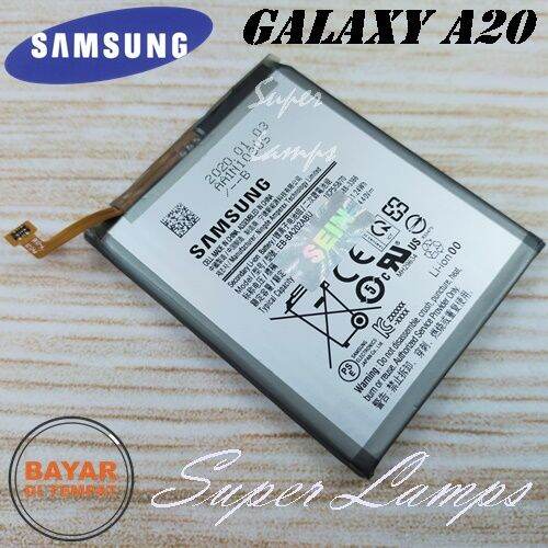 Samsung Baterai Baterry Galaxy A20 Kapasitas 4000mAh Original 100%