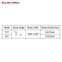 CarACC หัวฉีดปลายการพ่นสีไร้อากาศติดตั้งง่ายอะแดปเตอร์แปลงสำหรับสวนและอุปกรณ์เสริมในลาน