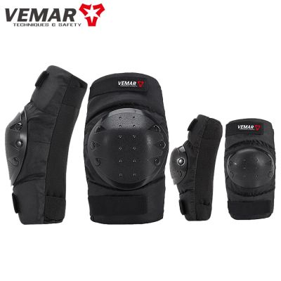 4pcs Motorcycle Knee &amp; Elbow Pads Brace for Motorcyclist Motocross Kneepads Protection MTB Cycling Enduro Biker Knee Guard Black Knee Shin Protection