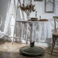 [COD] Round lace tablecloth cloth retro beautiful