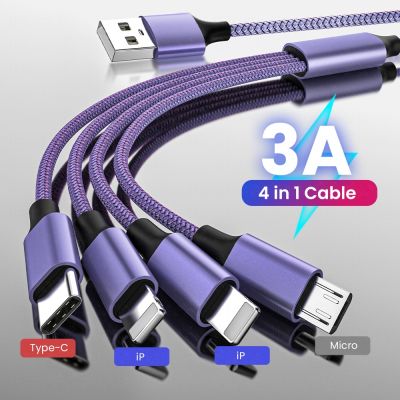 Chaunceybi 4 1 USB Cable C Charging iPhone 13 12 Lightning Data