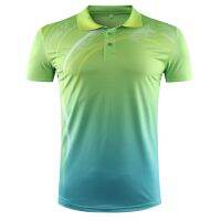 Badminton Tee Men Running Tranning Short Sleeve Summer New Sport Table Tennis Lapel Golf Shirt Breathable Custom 3D Print Top Towels