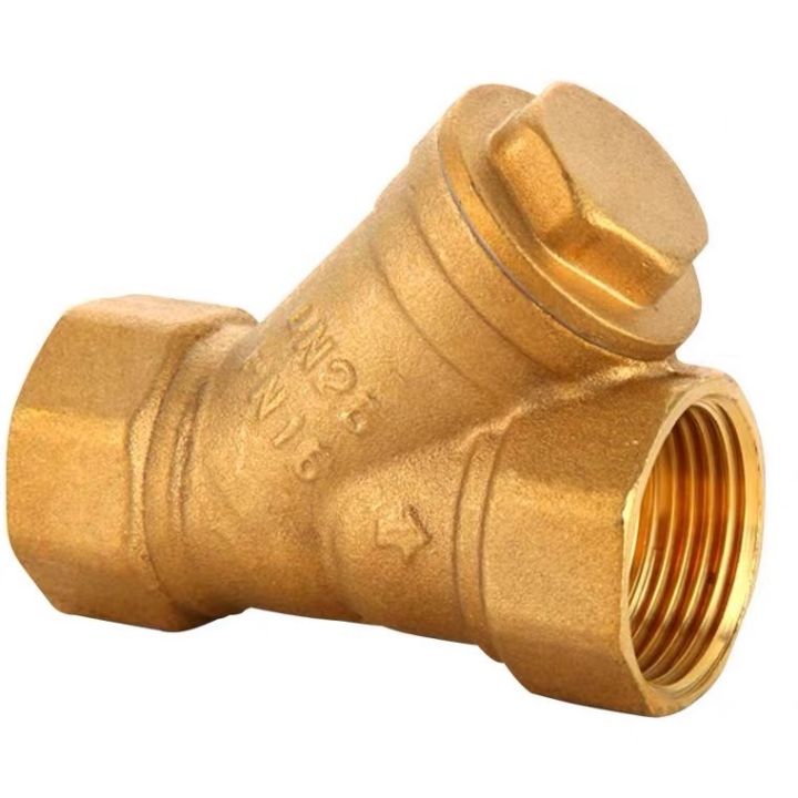 วายสเตรนเนอร์-ทองเหลือง-brass-y-strainer-ขนาด-1-2-4-นิ้ว