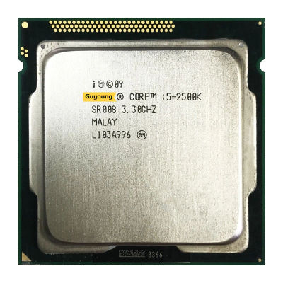 I5-2500K หลัก I5 2500 K I5 2500 K 3.3 GHz มือสอง Quad-Core เครื่องประมวลผลซีพียู6M 95W LGA 1155