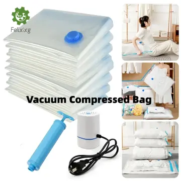 16pcs Vacuum Storage Bags, Space Saver Bags for Clothes Comforters