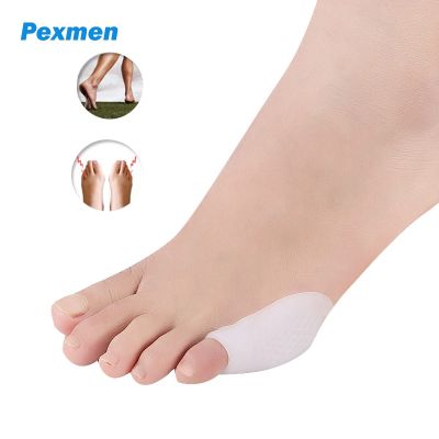 ✸☑❅ Pexmen 2/4/6Pcs Gel Bunion Corrector Pinky Toe Sleeve Pain Relief Protector Prevent Corns Calluses Foot Care Tool
