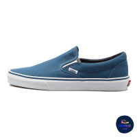 [ของแท้ ส่งฟรี จากไทย] VANS CLASSIC SLIP-ON - NAVY