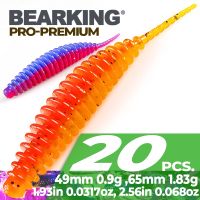 BEARKING TANTA Fishing Lures 5cm 6.5cm Artificial Baits Wobblers Soft Lures Shad Carp Silicone Fishing Soft Baits Tackle