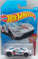 Hot Wheels 17 FORD GTสีขาว