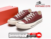 ?【ถูกที่สุด 】?รองเท้าผ้าใบConvers 1970s Drak red ป้ายดำ สาย70-90ต้องโดนแล้ว รองเท้าลำลอง รองเท้าชาย-หญิง สินค้าพร้อมส่ง+box ตรงปก100%