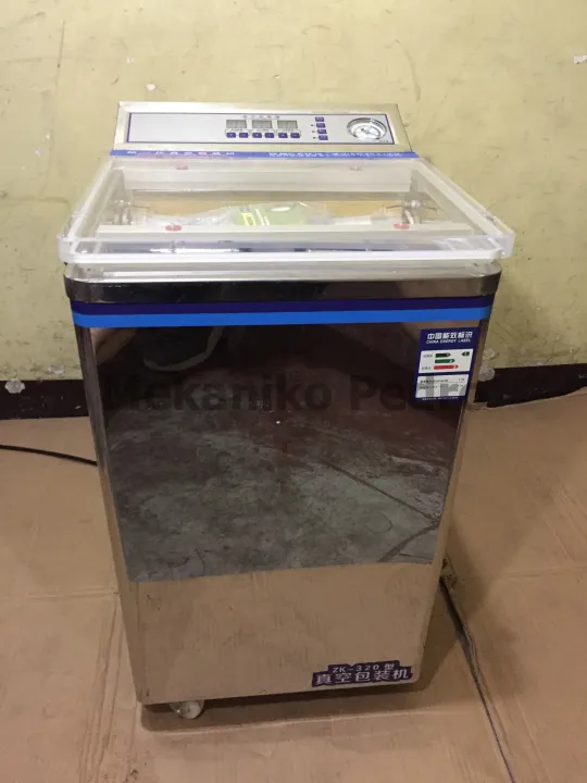 Vacuum Sealer 320mm Dual Seal SemiAuto Floor Model Stainless Steel