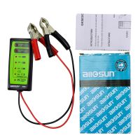 ZZOOI Mini 12V Automotive/ Car Battery Tester Charger/ Alternator/ Cranking Check with 6-LED Display Easy to Use All-sun GK503