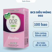 Bao cao su siêu mỏng 002 Trung Quốc, bao cao su gia đình