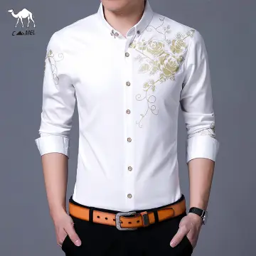 Casual Button Down Long Sleeve Shirt – Wharton Philippines