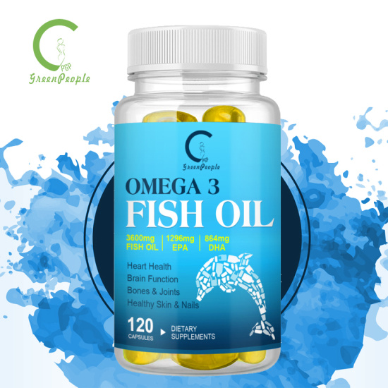 Gpgp greenpeople fish oil omega3 triple strength 3600mg 120softgels - ảnh sản phẩm 1