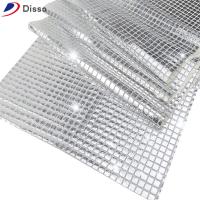 DISSO 2Pcs กลิตเตอร์ นักวิ่งโต๊ะปาร์ตี้ 14X72นิ้ว ของตกแต่งกระจกฟอยล์สีเงิน รองชนะเลิศอันดับตารางในร่ม สวยงามสวยงาม สไตล์โมเดิร์น ตกแต่งโต๊ะ ปาร์ตี้ธีมดิสโก้