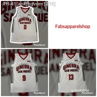 ✉ Fabs Apparel (new item) Full Sublimation Ginebra white Basketball Jersey Sando for men