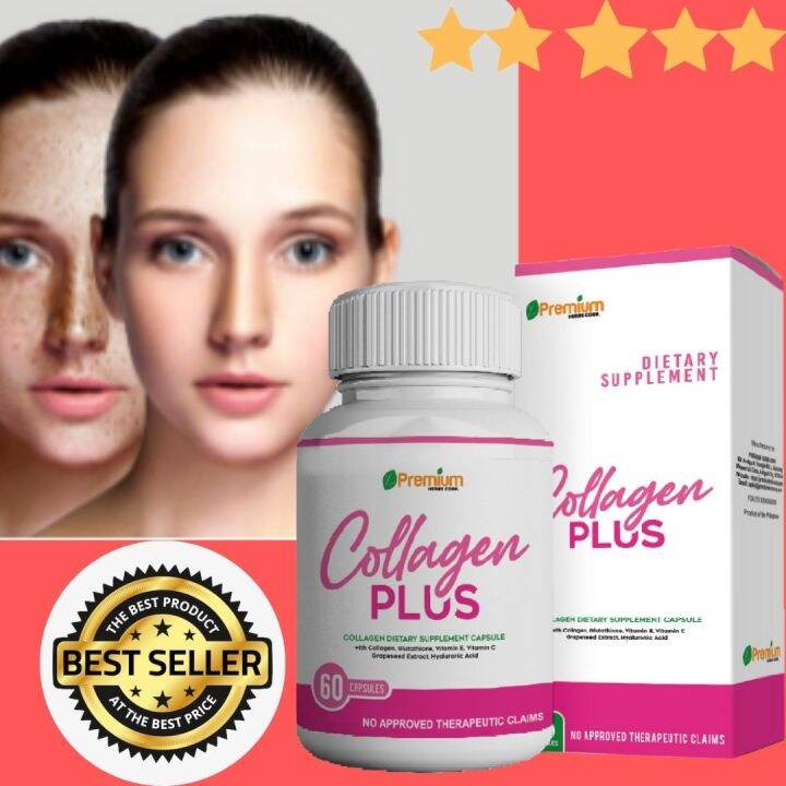 "Collagen Plus (60 Capsules) Gluta Lipo Strengthen immune system