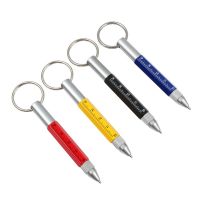 1/20/PCS/LOT NEW Multifunction pen Mini Pocket-size Metal Ballpoint Pen Rotating Small Portable Oil Pen Tool Pen Keychain Pens