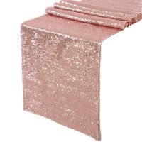 Sparkly Sequin Table Runners Shimmer Table for Wedding Party Anniversary Birthday Cake Table Cloth