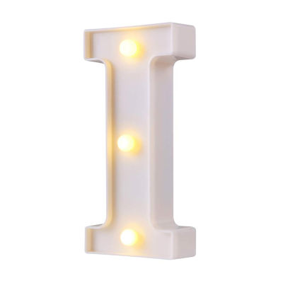 Alphabet Letter LED Night Light Lamp Outdoor Home Club Wedding Party Wall Decor