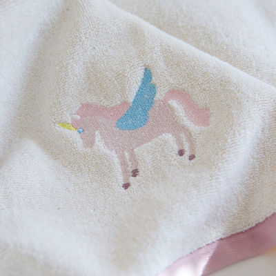 100 Cotton Boy Girls Towel INS Cartoon Embroidery Kids Bath Towel Sets Bathroom Beach Hand Face Towels Home Ho