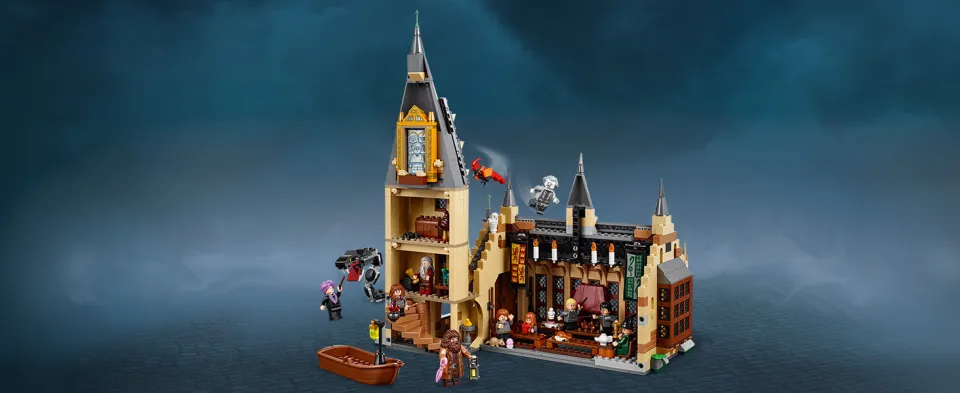Lego Harry Potter 75954 Wizarding World Hogwarts Great Hall 878Pcs For  Teens NEW