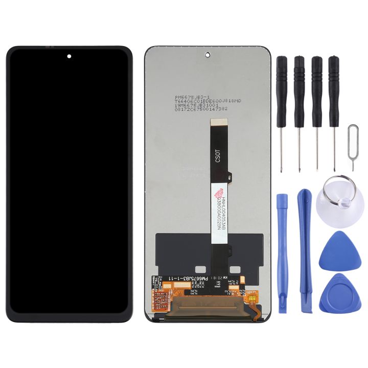 หน้าจอ-lcd-และ-digitizer-ประกอบเต็มตัวเครื่องสำหรับ-xiaomi-x3-poco-redmi-note-9-pro-5g-mi-10t-lite-5g-m2007j17g-m2010j19cg-m2010j19sc