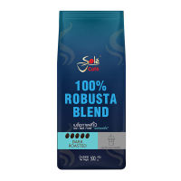 ใหม่ล่าสุด! โซเล่ คาเฟ่ เอสเพรสโซ เมล็ดกาแฟคั่ว โรบัสต้า 100% 500 กรัม Sole Cafe Espresso Roasted Coffee 100% Robusta Blend 500g สินค้าล็อตใหม่ล่าสุด สต็อคใหม่เอี่ยม เก็บเงินปลายทางได้
