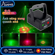 Auoyo Đèb chiếu laser Auoyo hiệu ứng theo nhặc thích hợp cho sân khấu vũ