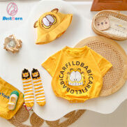BestBorn Bộ Quần Áo Trẻ Em 0-2 Tuổi Áo Liền Quần Cotton Mềm Mại Và Thoải