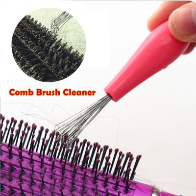 ‘；【。- Comb Brush Cleaner Cleaner Remover Embedded Beauty Tool Plastic Handle Hair Comb Cleanup Hook Salon Hairdressing Tool Barber