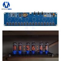 STM8S005 ควบคุม DC 12V 1A อิเล็กทรอนิกส์ IN14 Nixie Tube ดิจิตอล LED นาฬิกาของขวัญแผงวงจร PCBA RGB โคมไฟชิปนาฬิกา IC Micro USB