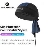 ROCKBROS Cycling Bicycle Bandana Breathable Wicking Elasticity Men Women Outdoor Running Hiking Sunscreen Cap Headwear Headband