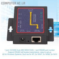 ตัวแปลง Ac.Lr Rs232 เป็น Rj45 อัตราข้อมูล 10 100M 300Bps 230400Bps Minus10 C 55 C พร้อมชิปเซ็ต Ip210 สําหรับระบบ Windows