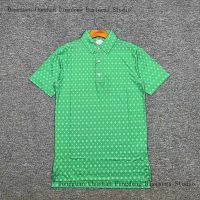 2023 New export to Japan and South Korea Golf Mens short sleeved T-shirt Shirt Fashion Sports Smooth Polyester Fast drying clothes can be customized