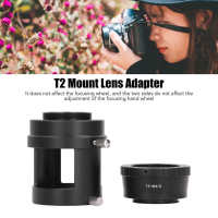 อะแดปเตอร์กล้องโทรทรรศน์ T สำหรับ M4ติดตั้ง M3กล้อง Slr Dslr กล้องโทรทรรศน์ดาราศาสตร์กล้องโทรทรรศน์ผู้เชี่ยวชาญ H