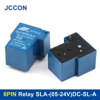 5Pcs Relay 6PIN SLA-05VDC-SL-A SLA-12VDC-SL-A SLA-24VDC-SL-A Relays 05VDC 12VDC 24VDC 250VAC Relay