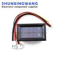 【LZ】❦☂  Dc 0-100v 1a 10a led dc duplo display digital ampere voltímetro medidor digital