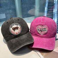 2 Pezzi Nuovi Berretti Da เบสบอลใน Cotone Lavato Per Donne E E Uomini การ์ตูนรักสีชมพูหมวกน่ารัก Cappelli Snapback Moda Estiva Cappellini ฮิปฮอป