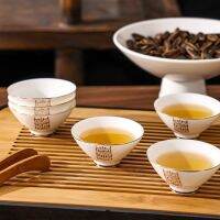 Suet jade colour hat to glass ceramic kung fu tea set masters cup bowl is a single white porcelain cups sample