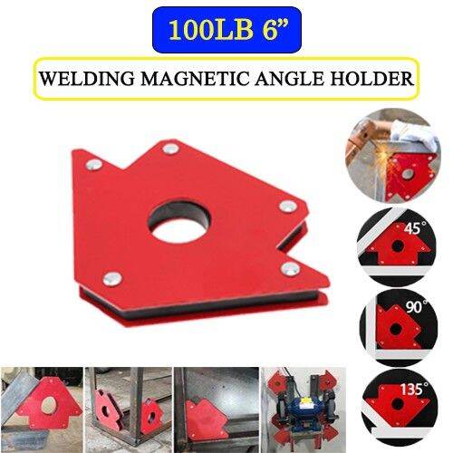 Lbs Magnetic Welding Angle Holder Positioners Tools Strong Magnet Arrow Corner Support