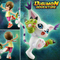 Model โมเดล Figure ฟิกเกอร์ จากการ์ตูนเรื่อง Digimon Adventure ดิจิมอนแอดเวนเจอร์ Hikari Yagami ยางามิ คามิยะ Tailmon เทลมอน 1/10 Ver Anime ของสะสมหายาก อนิเมะ การ์ตูน มังงะ คอลเลกชัน ของขวัญ Gift จากการ์ตูนดังญี่ปุ่น New Collection Doll ตุ๊กตา manga