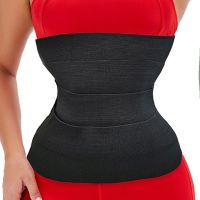 【cw】 Waist Trainer ShaperwearWomenTummy Wrap Waist Trimmer BeltCincherControl StrapSize ！