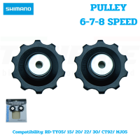 ลูกกลิ้งตีนผีหลังจักรยาน SHIMANO PULLEY, 7-SPEED TY05/15/20/22/30CT92/MJ05