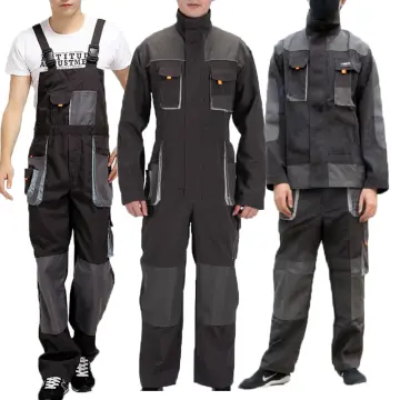 Bib Overalls Men Work Clothing Plus Size Protective Coveralls Strap  Jumpsuits Multi Pockets Uniform Sleeveless worker Pants 5XL