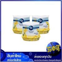 เจลปรับอากาศ กลิ่นรีเฟรชชิ่ง เลมอน 180 กรัม (แพ็ค3ชิ้น) แอมบิเพอร์ Ambi Pur Air Freshener Gel Refreshing Lemon Scent เจลหอม ปรับอากาศ