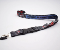 สายห้อยคอ กุญแจ ลายแต่ง ไบรท์ JDM Bride Japan Lanyard for Racing Enthusiasts Double Sidecar logo accessories