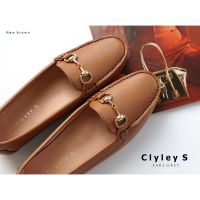 ōEARL GREY รองเท้าหนังแกะแท้ หนังนิ่ม พื้นนุ่ม มีซัพพอร์ต รุ่น Clyley.S series in New brown