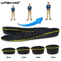 UPAKME 2-5cm Magnet Invisible Height Increase Insole Memory Foam Massage Elevator Shoes Sole Pads Breathable Feet Care Men Women Shoes Accessories